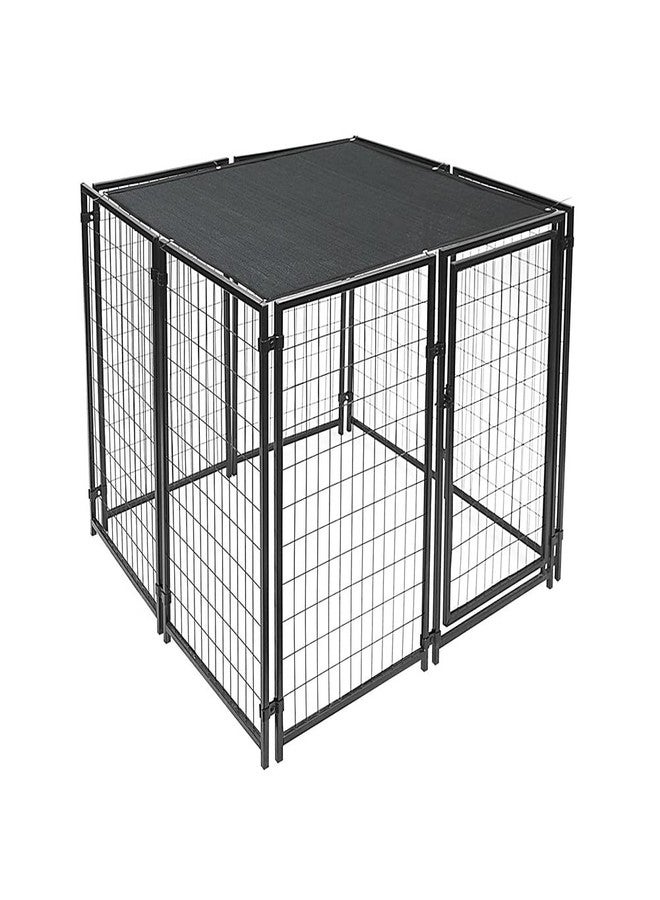 HomeABC Dog Kennel Shade Cover 95% Sunblock Shade Tarp Panel Net Mesh with Grommets for Outdoor Dog House Large Pet Crate Chicken Coop, 10ft x 10ft - Image 5